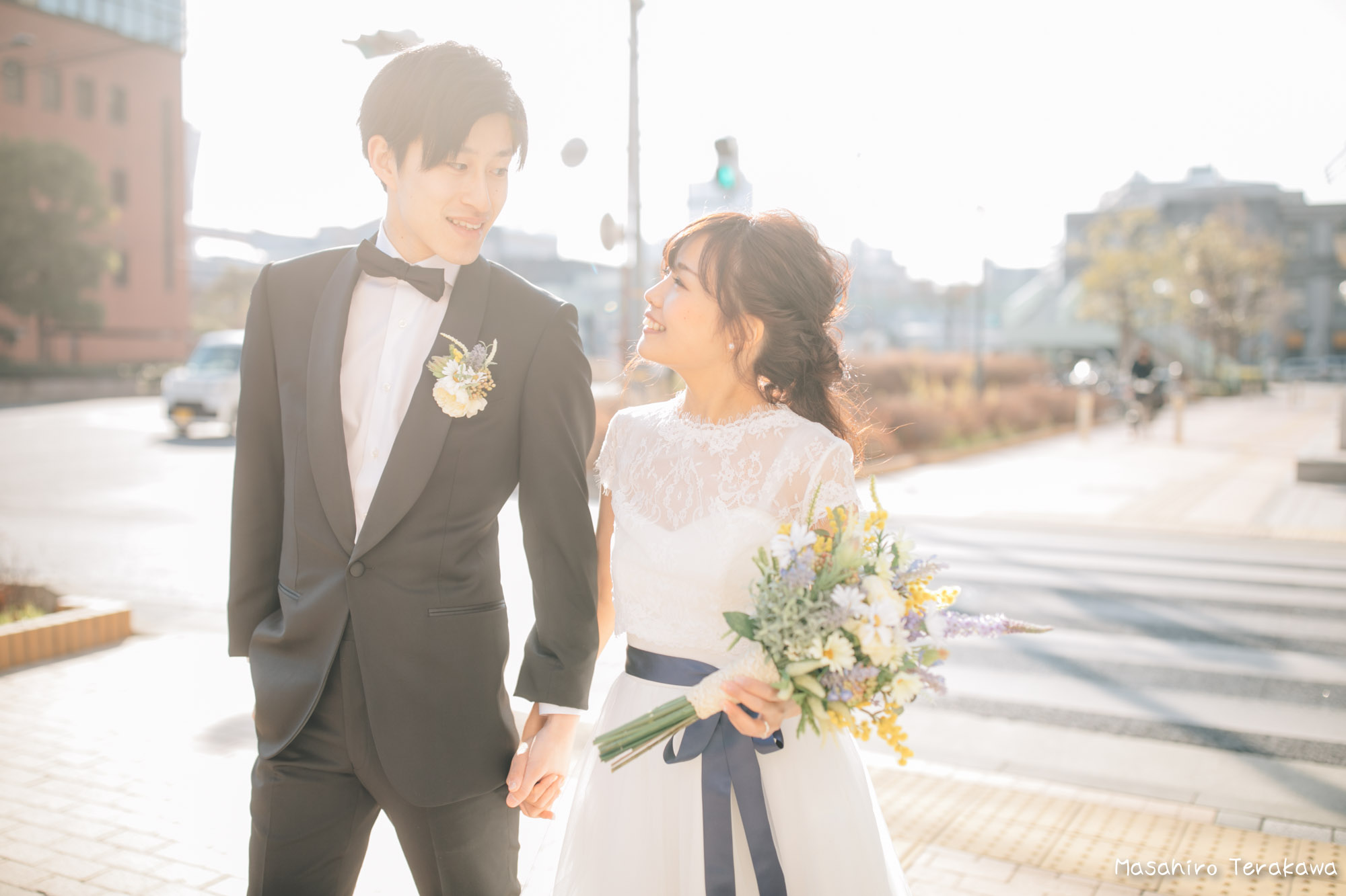 神戸（関西）結婚式の前撮り（ロケーションフォト）10