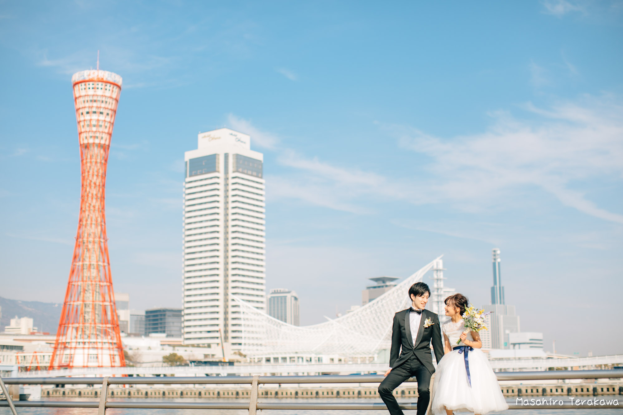 神戸（関西）結婚式の前撮り（ロケーションフォト）4