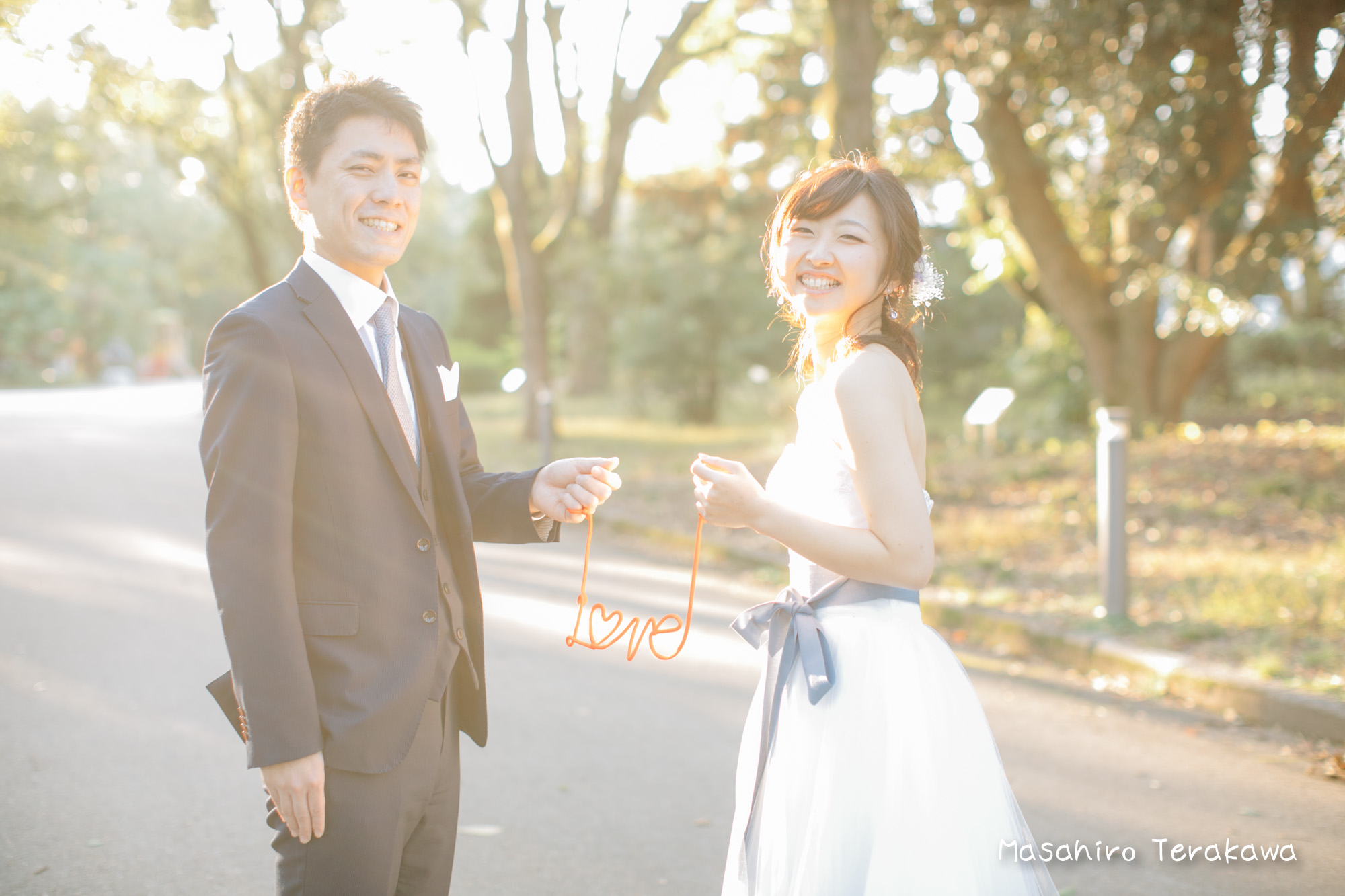 京都 秋の紅葉前撮り ウェディングカメラマン 寺川昌宏 結婚式の写真撮影・前撮り