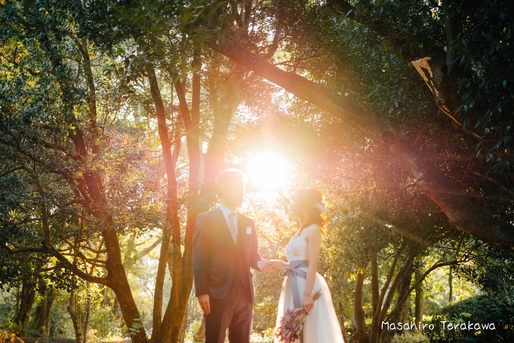 京都 秋の紅葉前撮り ウェディングカメラマン 寺川昌宏 結婚式の写真撮影・前撮り