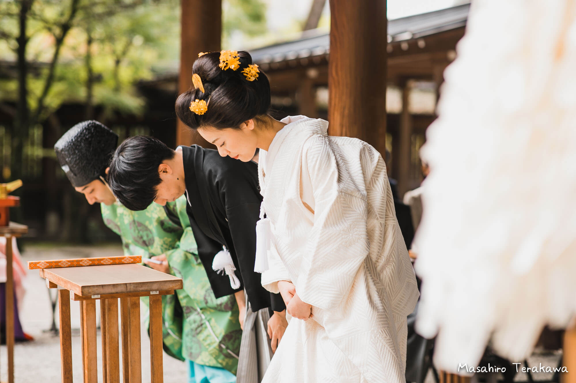 京都 ご家族だけの少人数結婚式（挙式） ウェディングカメラマン 寺川昌宏 結婚式の写真撮影・前撮り
